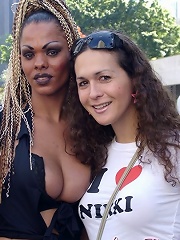 Nikki at tha gayparade !